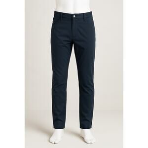 lululemon Mens Navy Technical Pants ABC Commission 5 Pocket Size 33